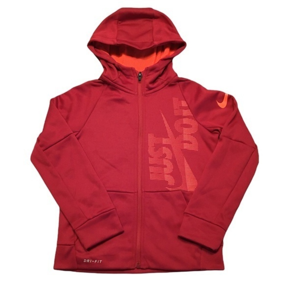 🎉HP🎉 EUC NIKE Youth Dri Fit Zip Up Hoodie - sz 6